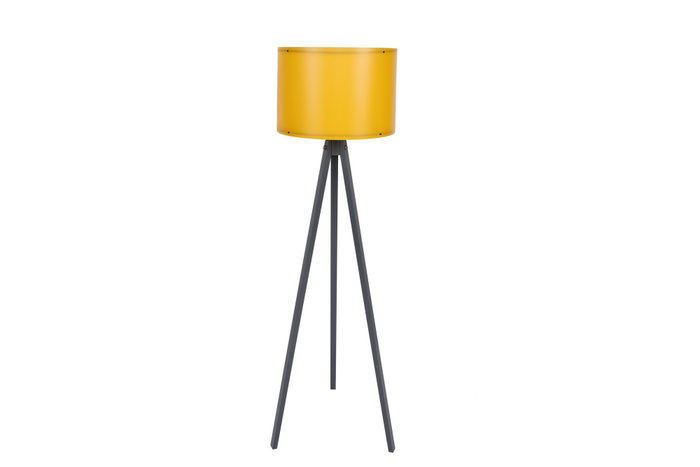 Opviq Lámpara de pie escandinava amarillo y gris Opviq Lámpara de pie escandinava amarillo y gris